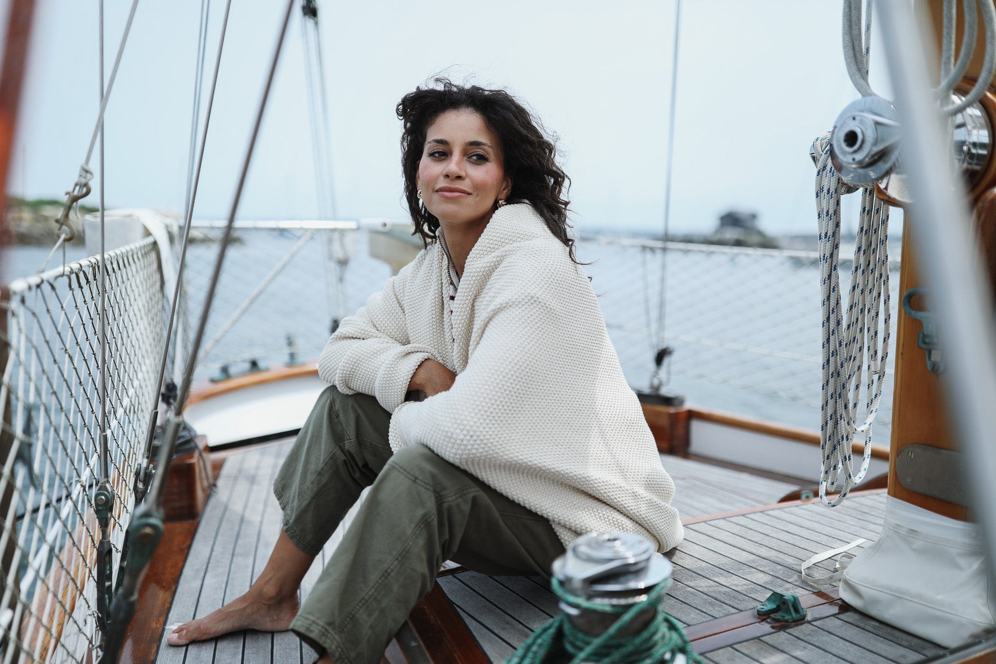 Whalerknits Blankets Blanket (60x80) Great American Blanket - Seed Stitch Blanket - 60" x 80"