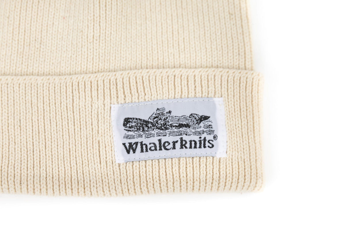 Whalerknits Hats Docksider - 100% Cotton Beanie - Made in USA