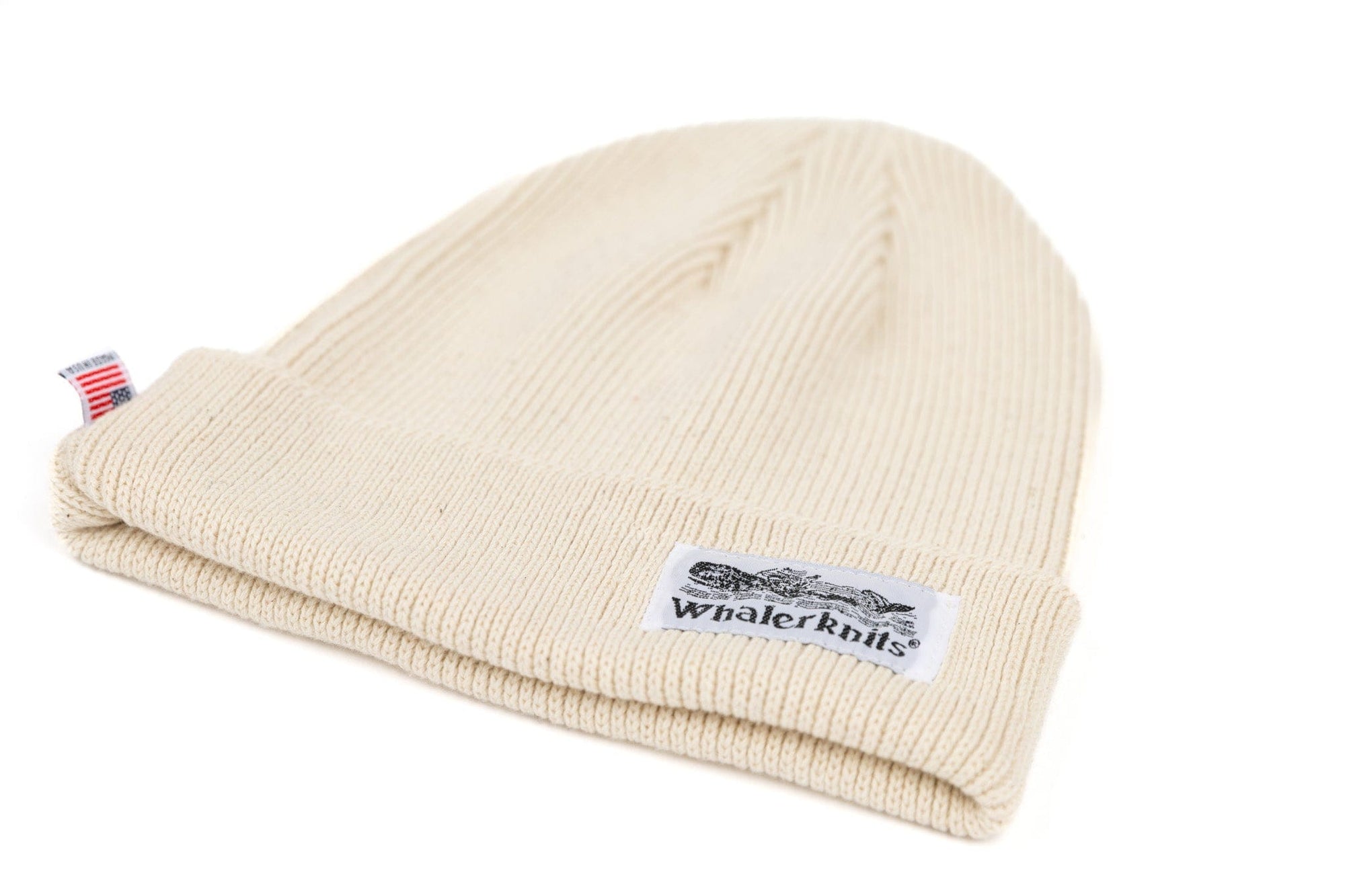 Whalerknits Hats Docksider - 100% Cotton Beanie - Made in USA