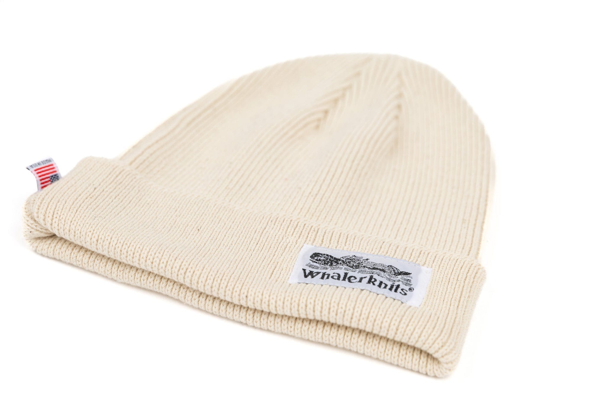 Whalerknits Hats Docksider - 100% Cotton Beanie - Made in USA