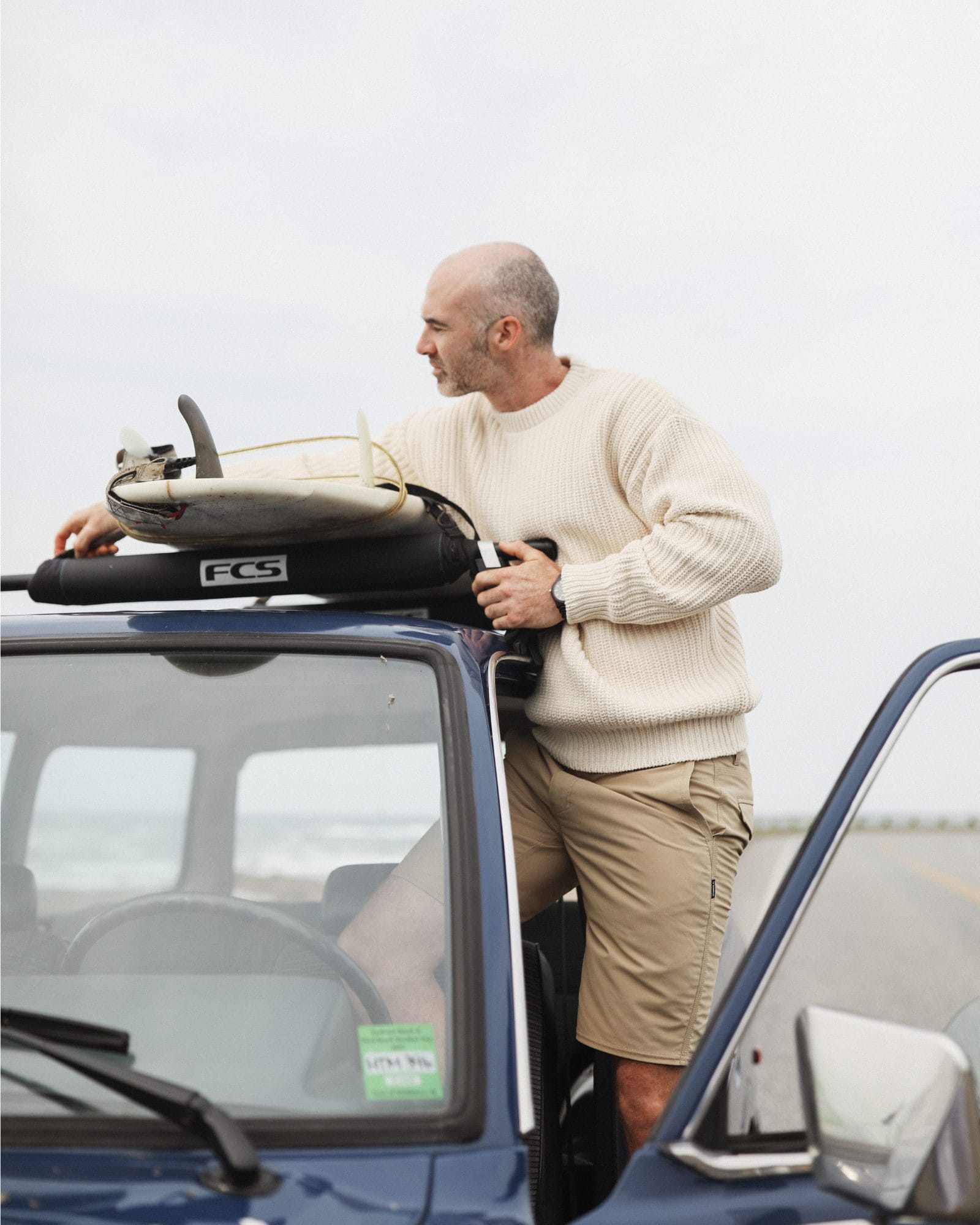 Whalerknits Shirts & Tops Chatham CM Jersey Crewneck Sweater