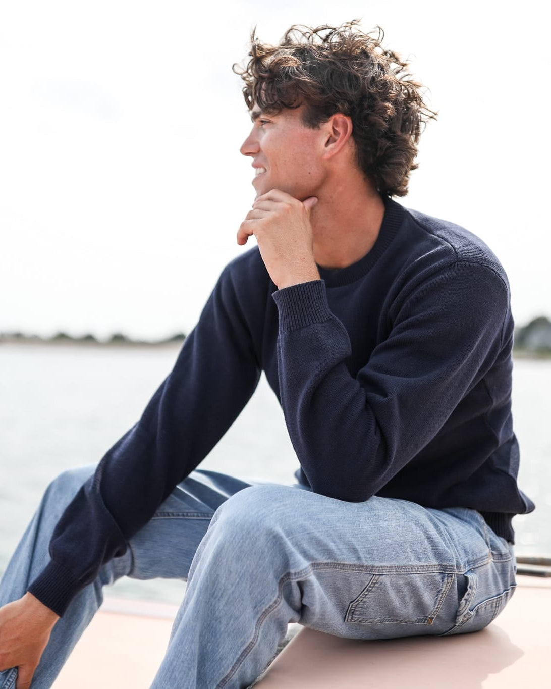 Whalerknits Shirts & Tops Chatham Crewneck Sweater