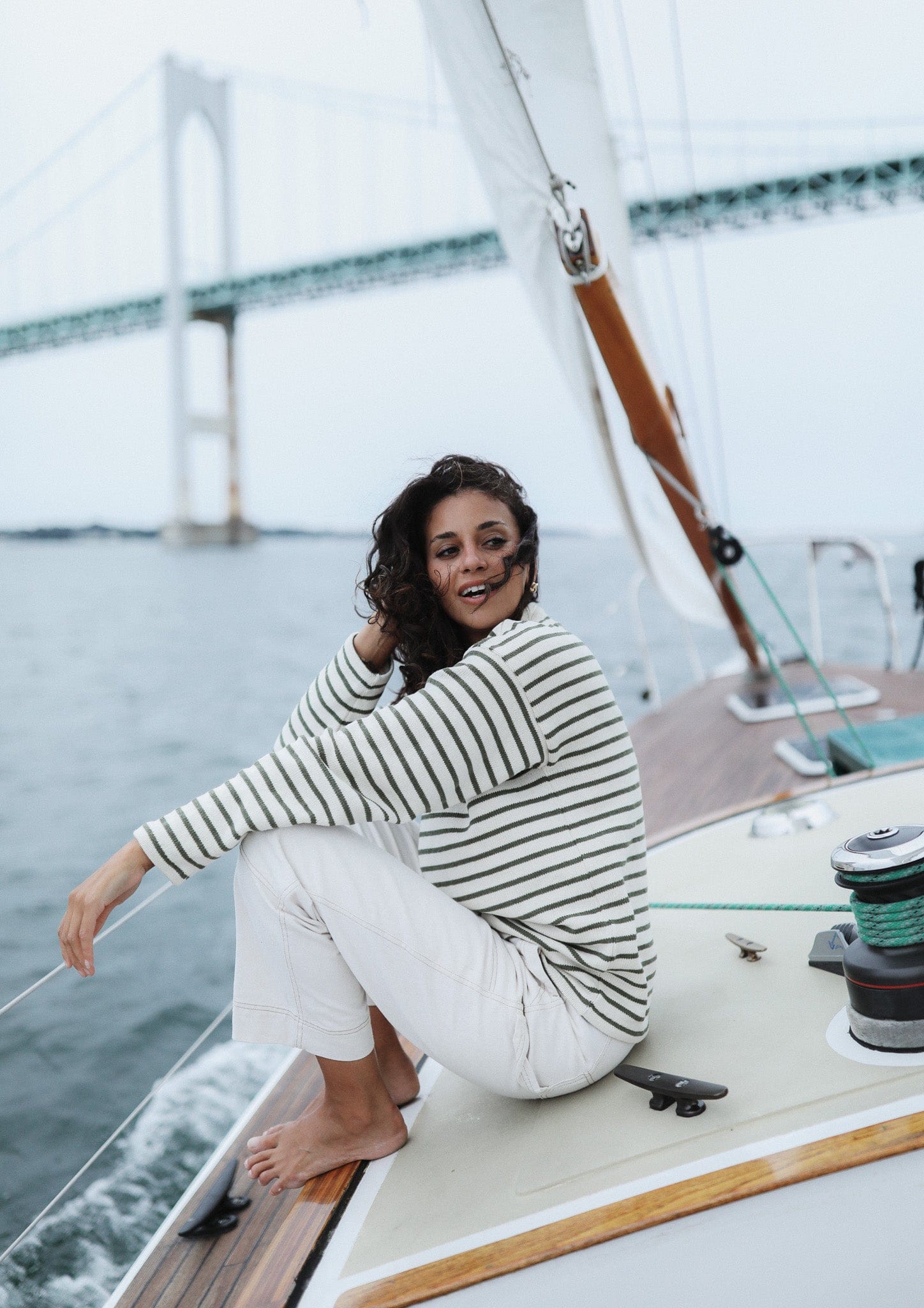 Whalerknits Shirts & Tops Nantucket Classic 1/4 Zip Sweater