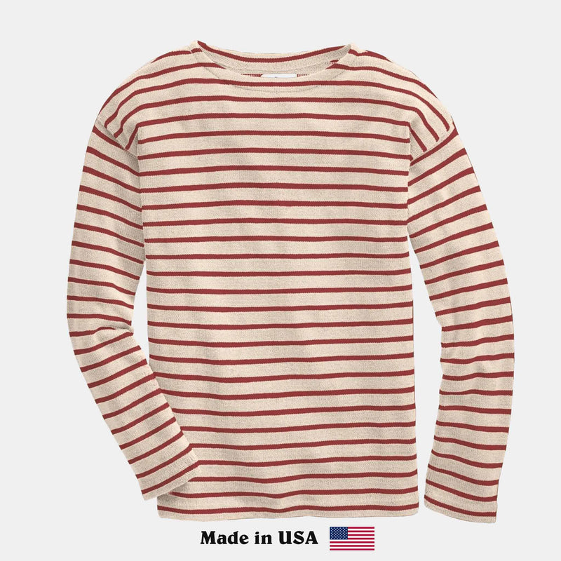 Whalerknits Shirts & Tops Nantucket Classic Boatneck Sweater