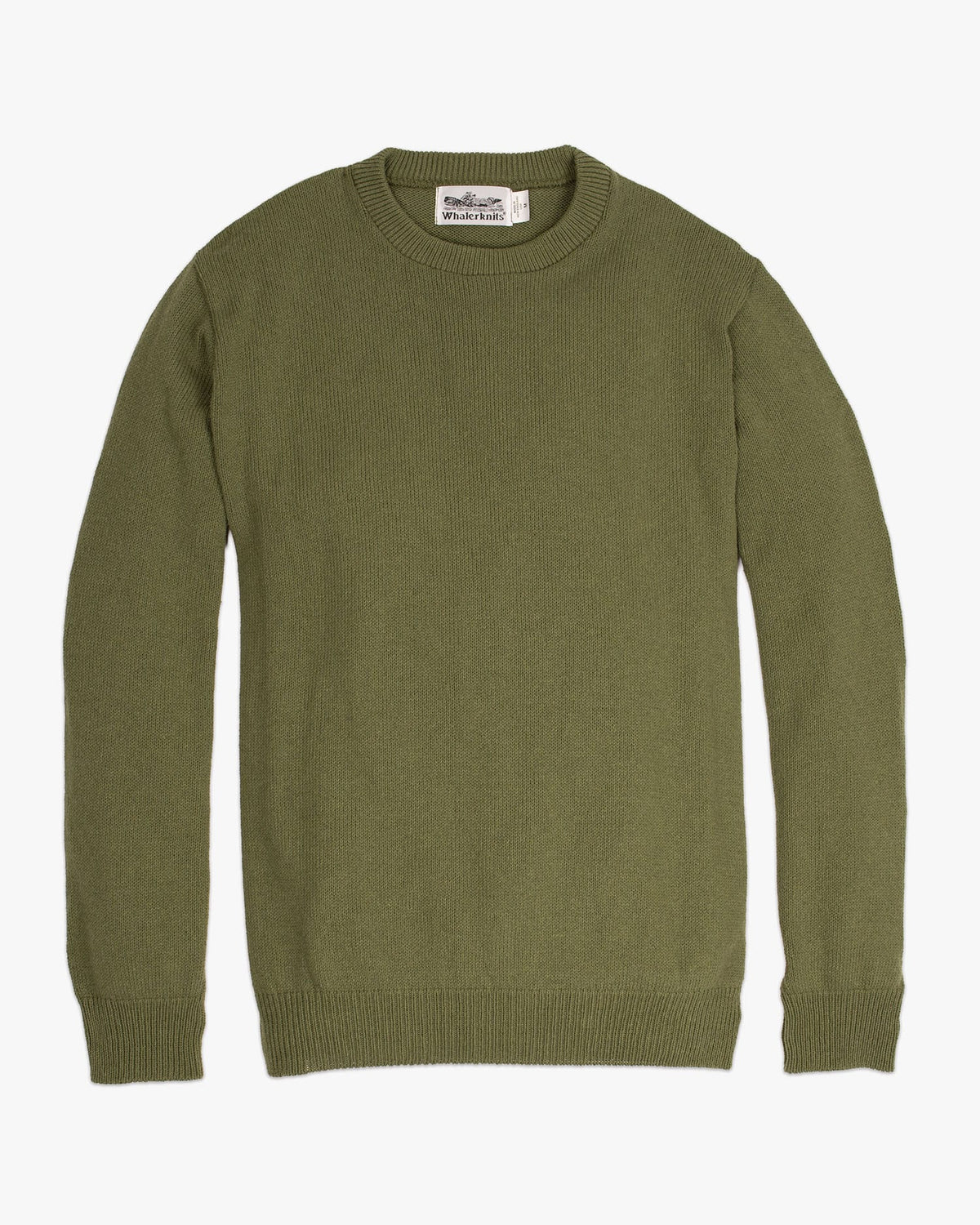 Whalerknits Shirts & Tops XS / Olive Chatham Crewneck Sweater