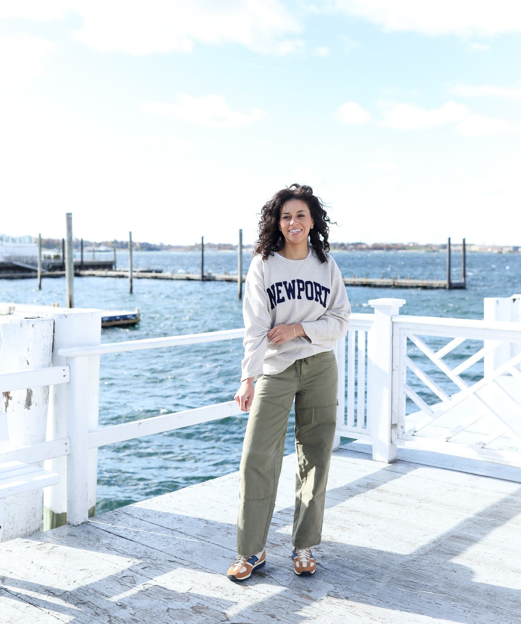 Whalerknits Sweaters Newport Hometown - Knit Sweatshirt Pullover