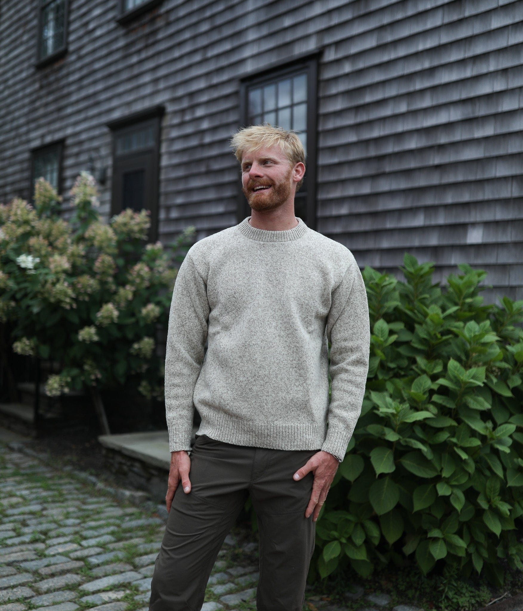 Whalerknits Sweaters Wellfleet Classic Crewneck Jersey - Wool Blend
