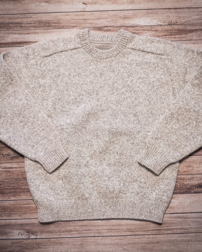 Whalerknits Sweaters XS / Grey Ragg Wellfleet Classic Crewneck Jersey - Wool Blend