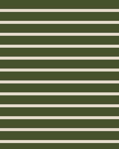 Whalerknits Nantucket Rollneck Sweater: Olive color swatch with narrow natural-colored horizontal stripes. #Color_Olive / Natural