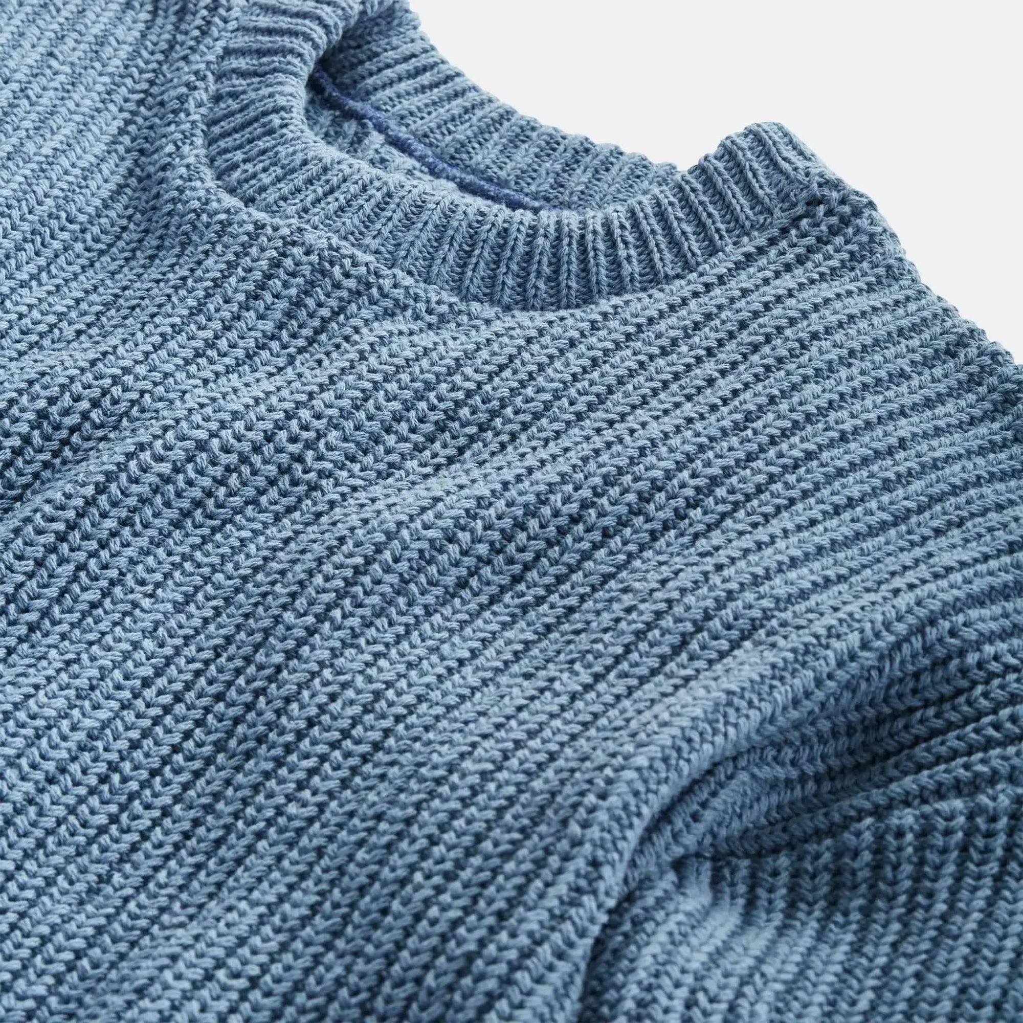 Whalerknits Sweaters Newport Shaker Knit Crewneck Sweater