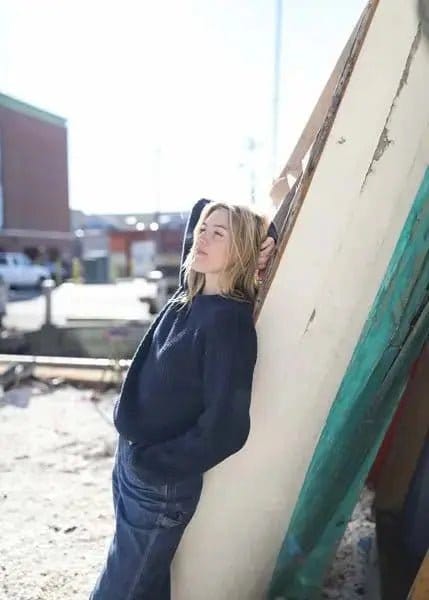 Whalerknits Sweaters Newport Shaker Knit Crewneck Sweater