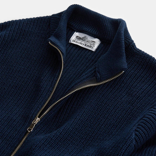 The Cuttyhunk Cardigan: A Timeless Blend of Comfort and Craftsmanship - Whalerknits - USA made Knit Products