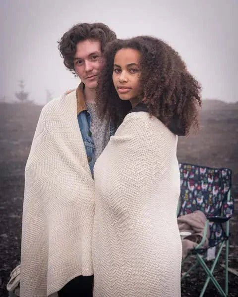 Wrap Yourself in Heritage: Whalerknits’ Blanket and Throw Collection - Whalerknits - New England Knitwear | American Made Knit Apparel & Blankets