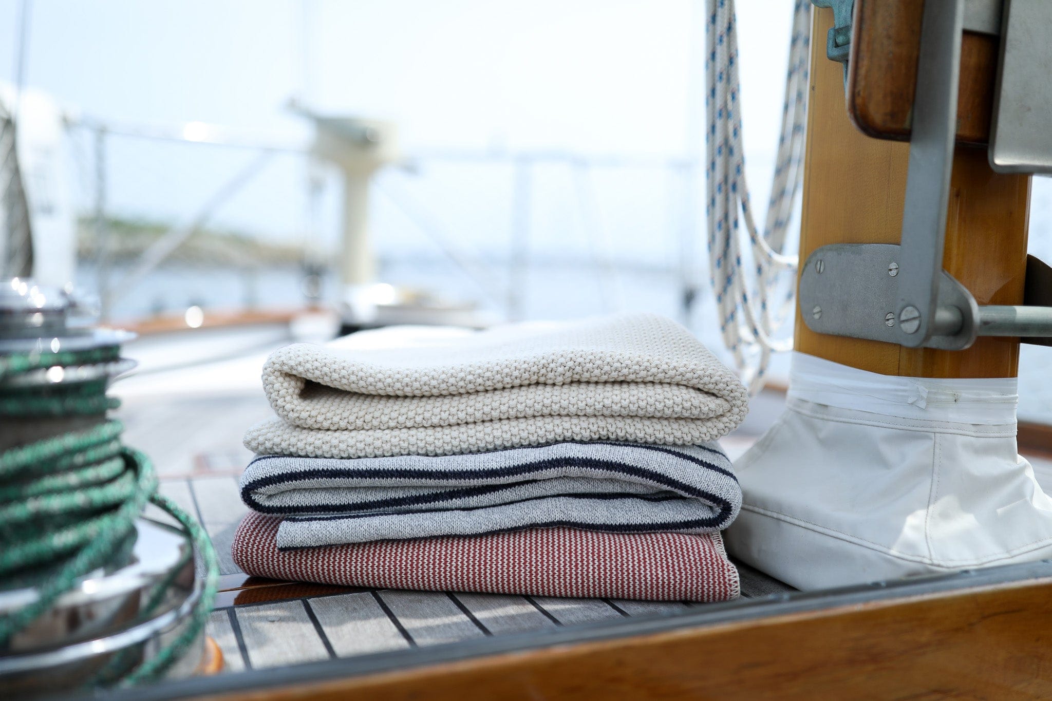 Blankets & Throws - Whalerknits - USA made Knit Products