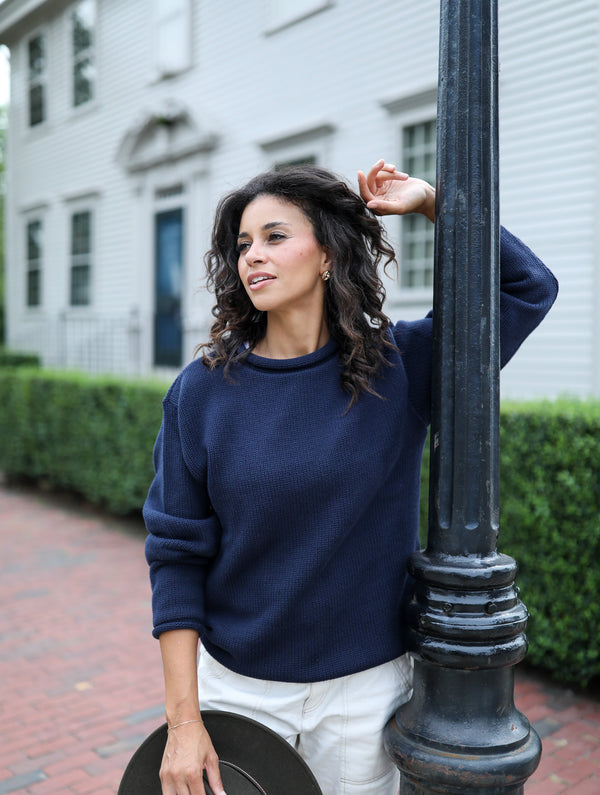 Wellfleet Roll Neck Sweater