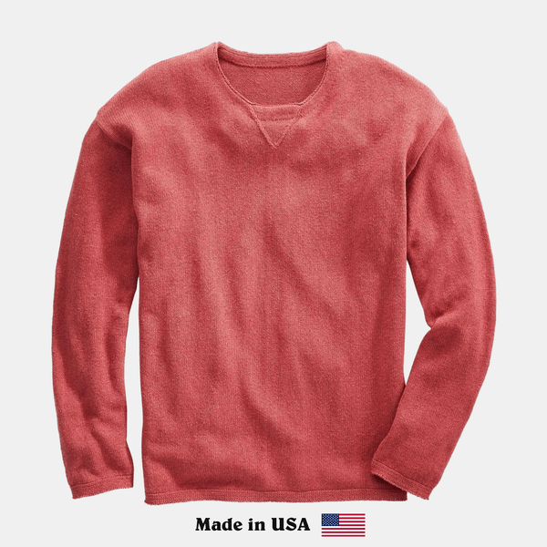 Chatham Classic Jersey Sweatshirt Sweater Pullover - Whalerknits - USA made Knit Products