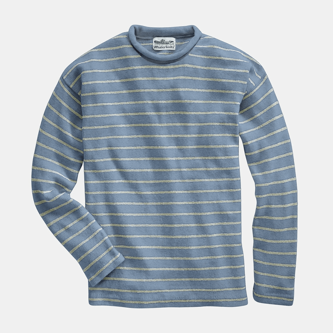 Nantucket Rollneck Sweater - Whalerknits - New England Knitwear | American Made Knit Apparel & Blankets