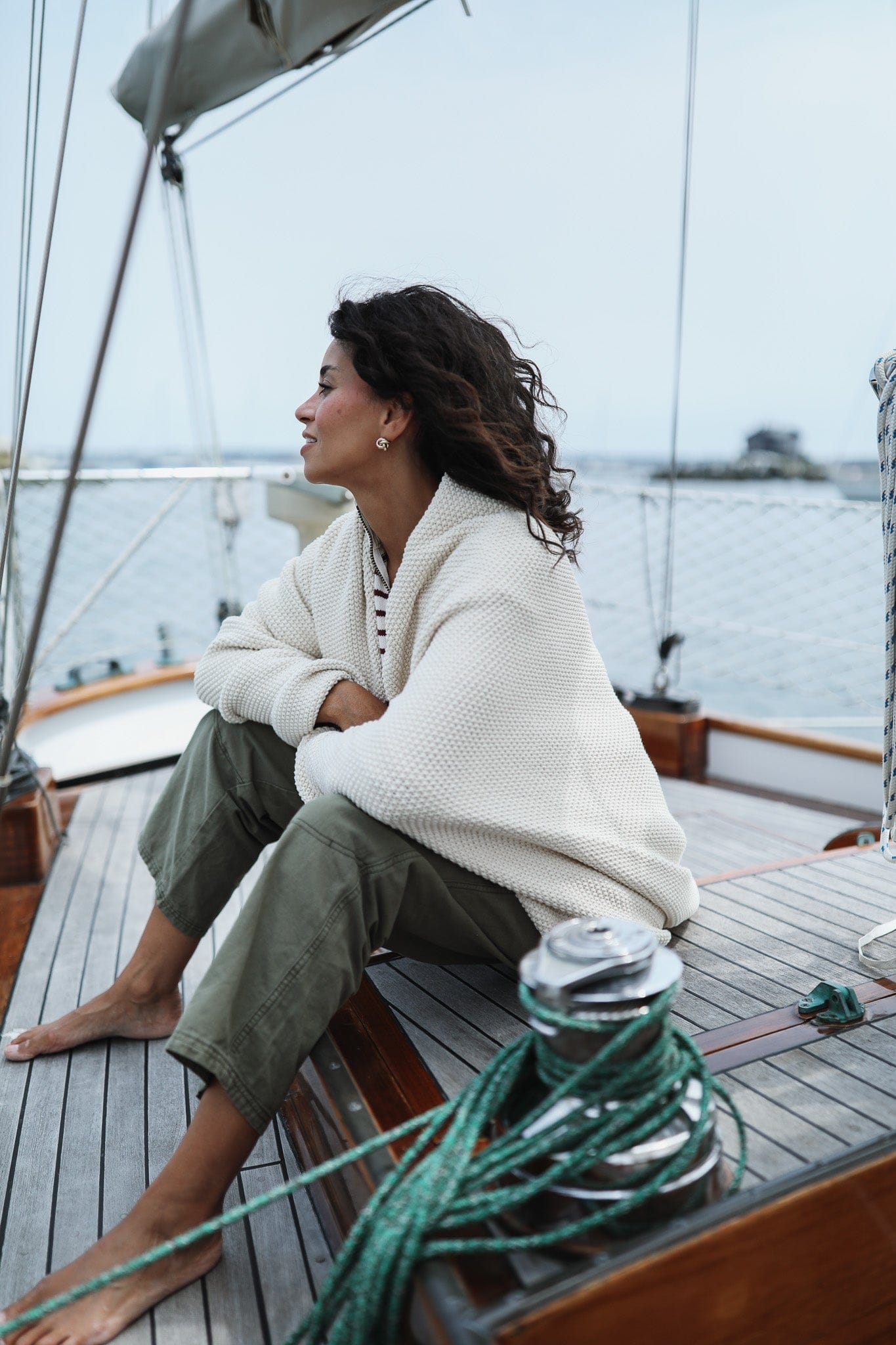 Whalerknits Blankets Blanket (60x80) Great American Blanket - Seed Stitch Blanket - 60" x 80"