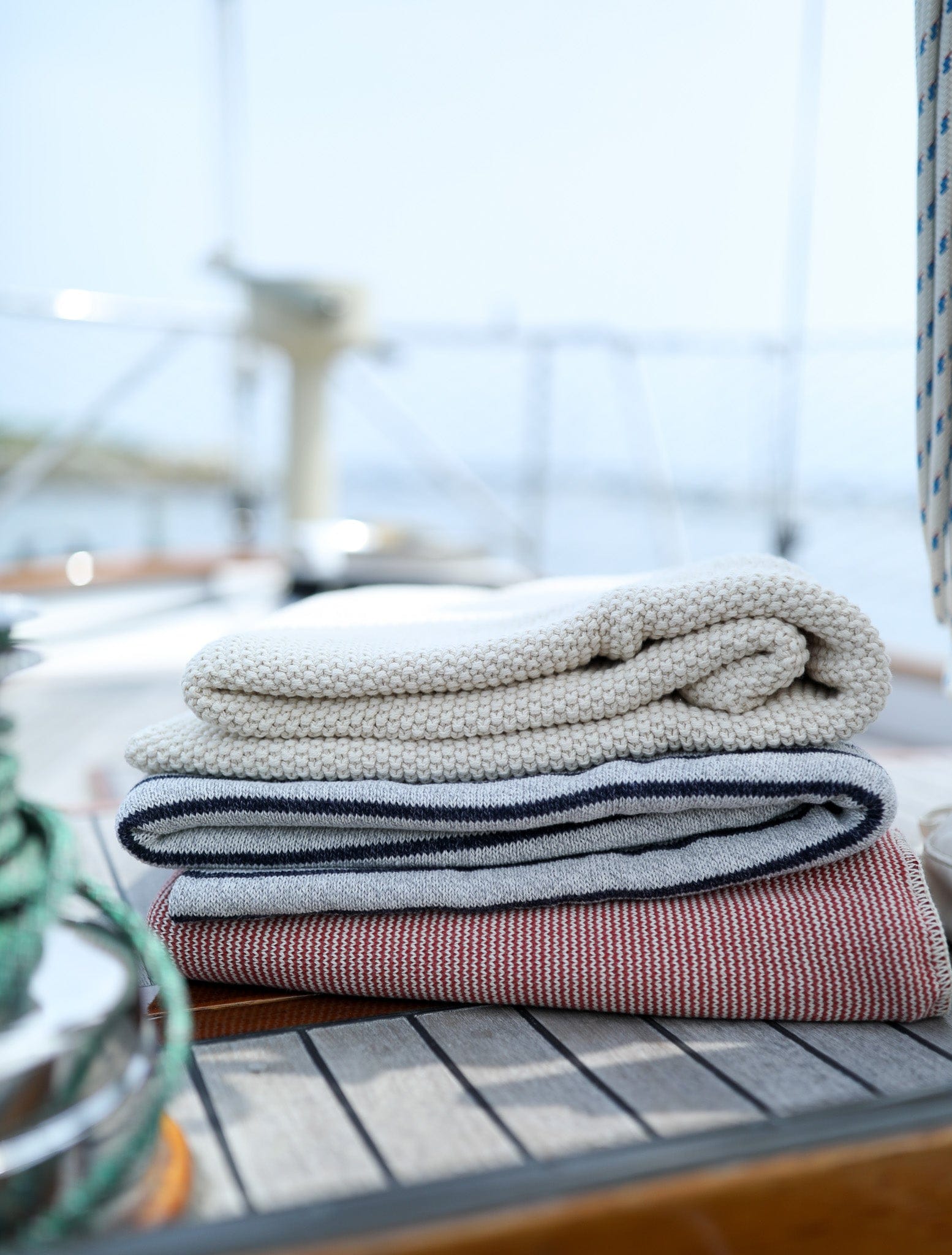 Whalerknits Blankets Blanket (60x80) Great American Blanket - Seed Stitch Blanket - 60" x 80"