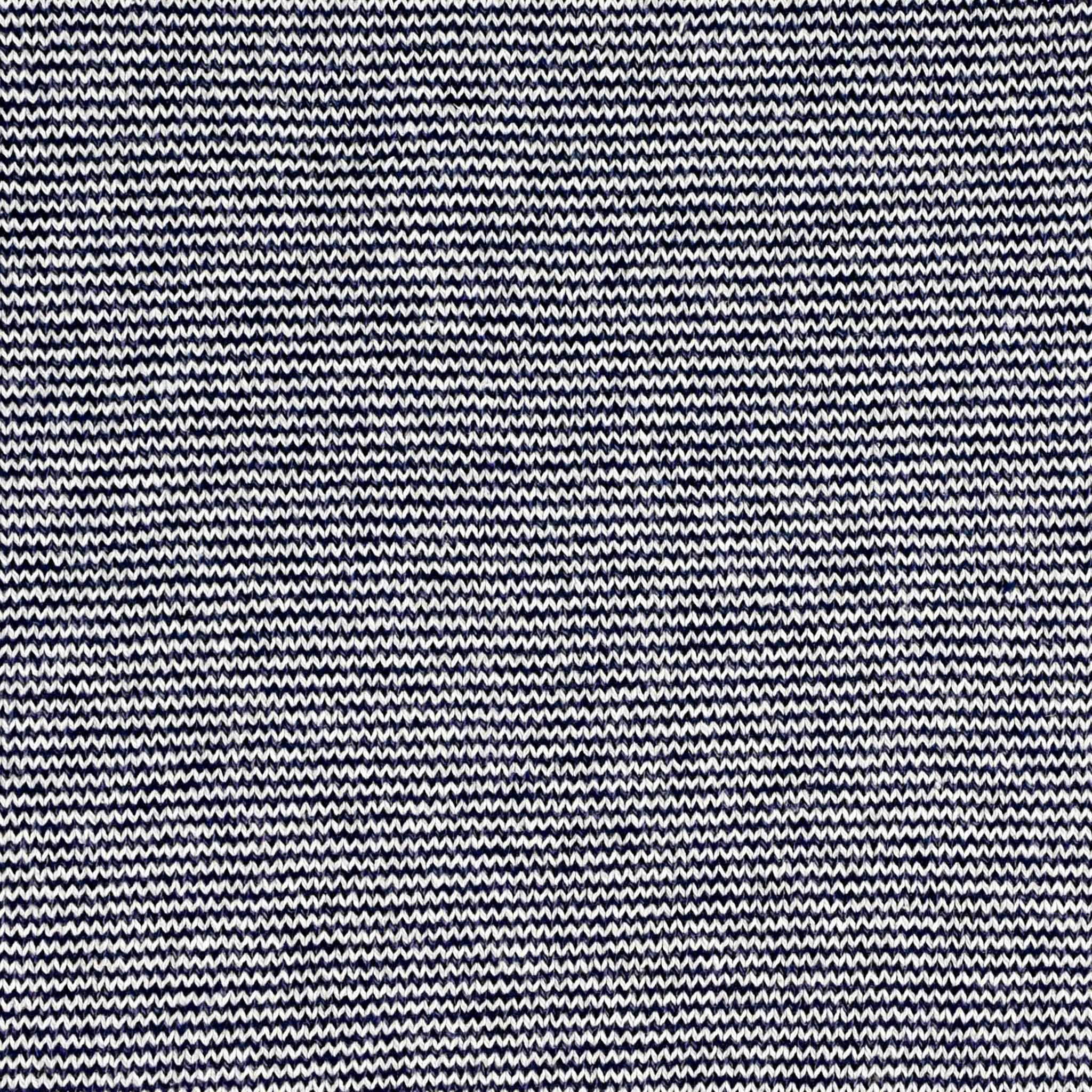 Whalerknits Blankets Denim & Grey Pilgrim Pinstripe Blanket - 60" x 80"