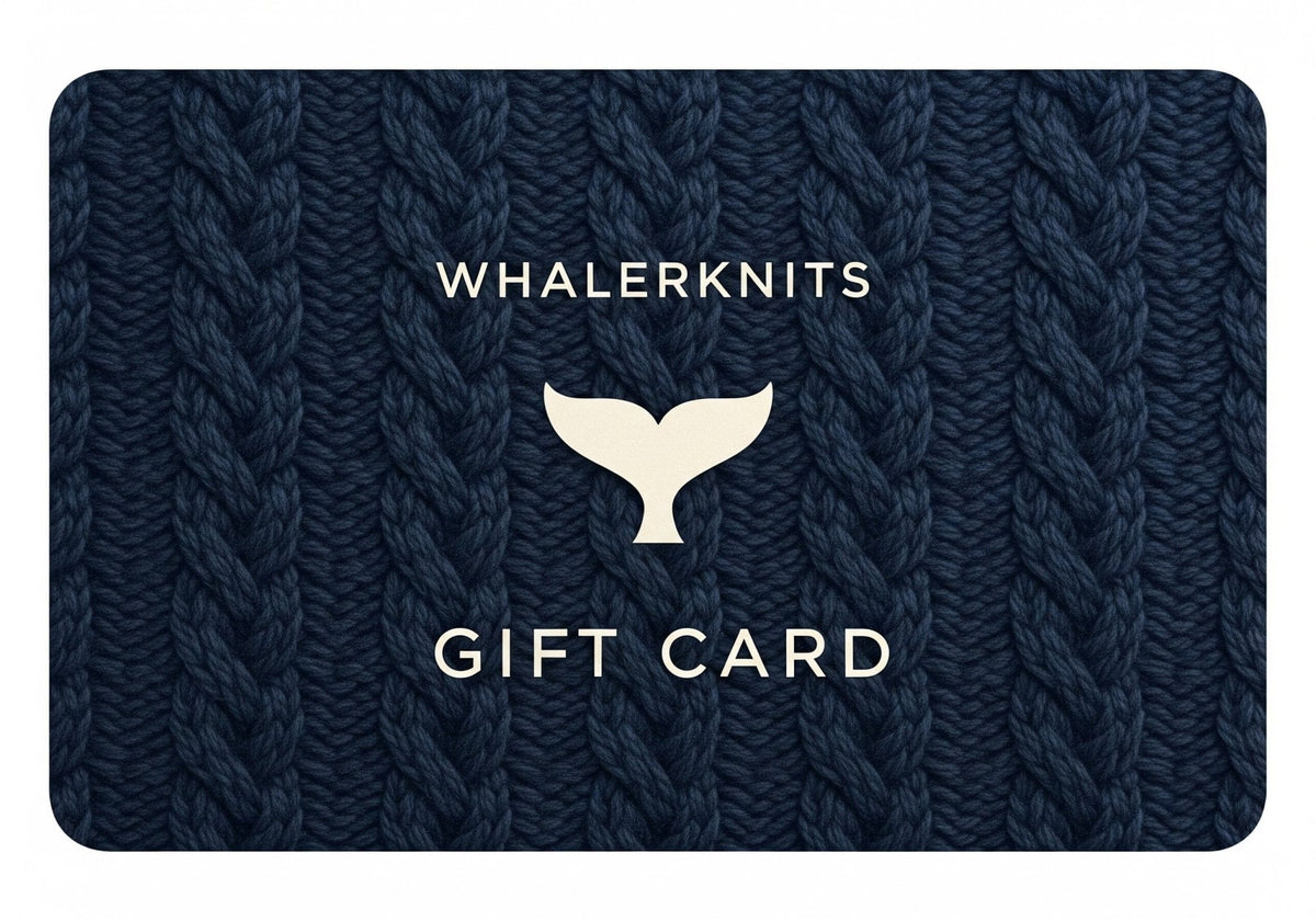 Whalerknits Gift Cards Whalerknits Gift Card