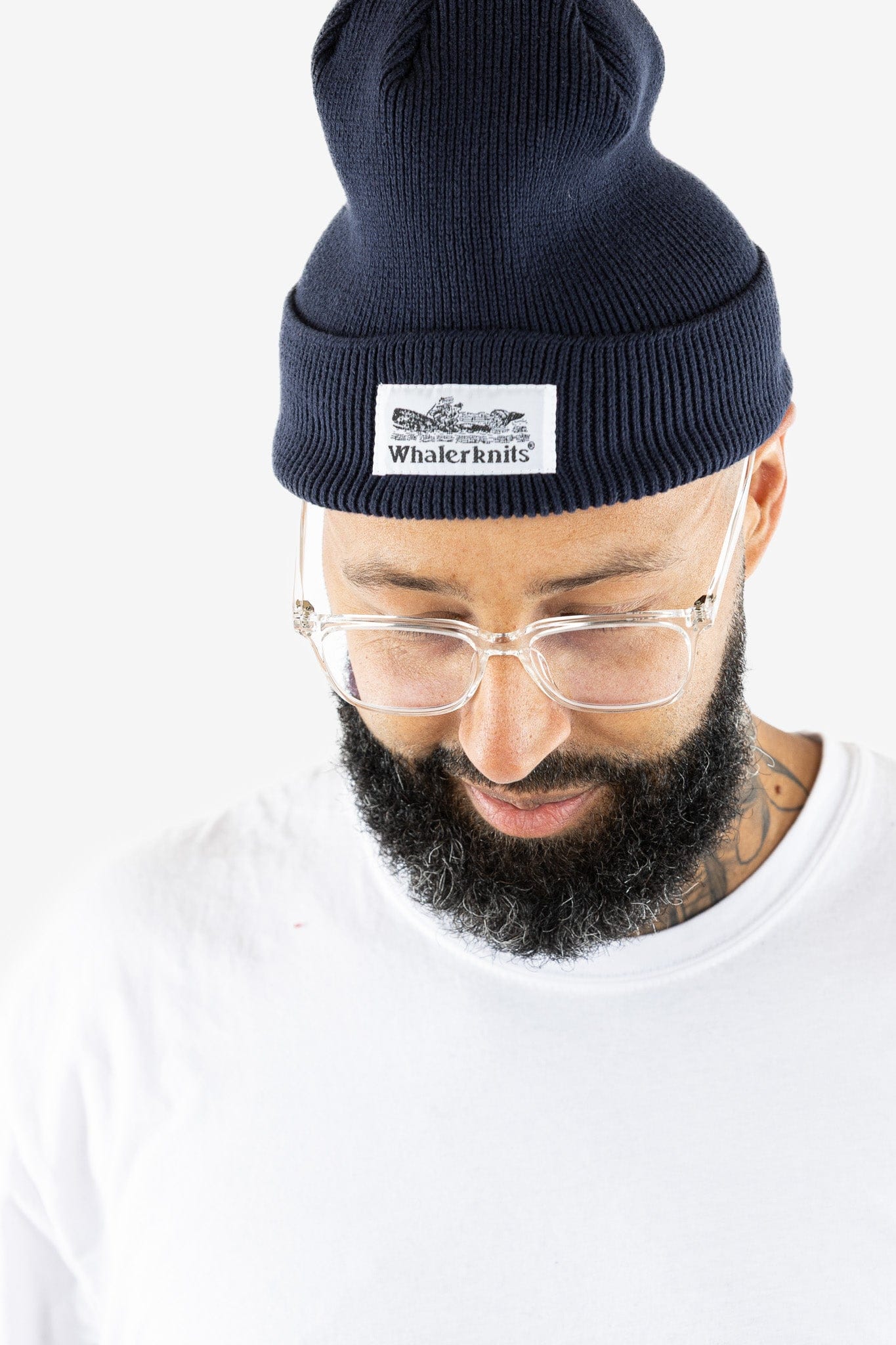 Docksider Cotton Beanie - Rib Knit | Whalerknits
