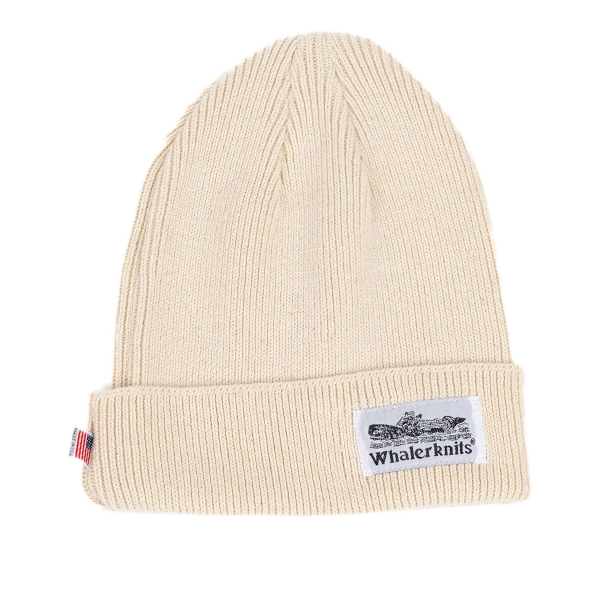 Docksider Cotton Beanie - Rib Knit | Whalerknits