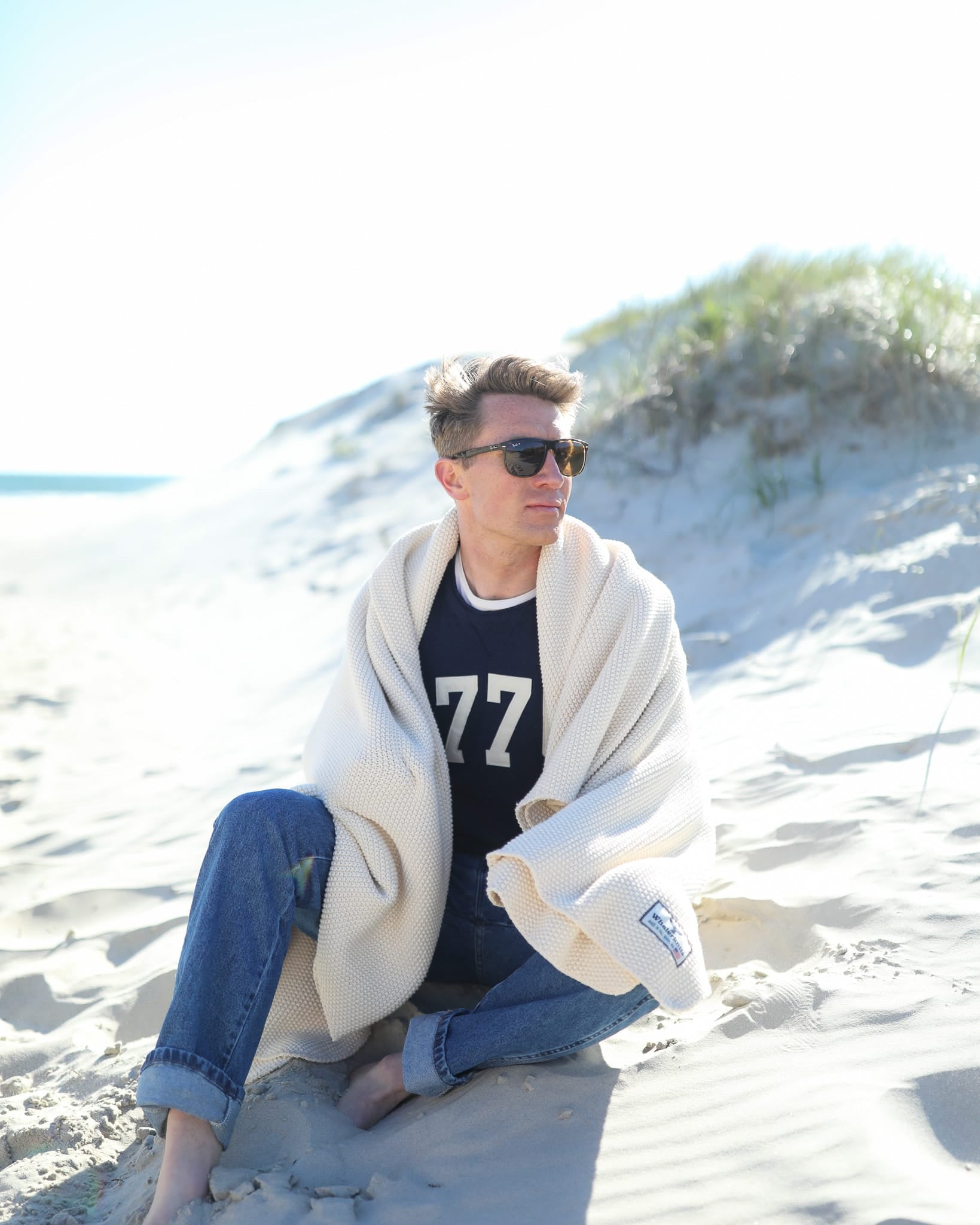 Whalerknits - New England Knitwear | American Made Knit Apparel & Blankets Sweaters 1776 HOMETOWN Sweater - Limited Collection
