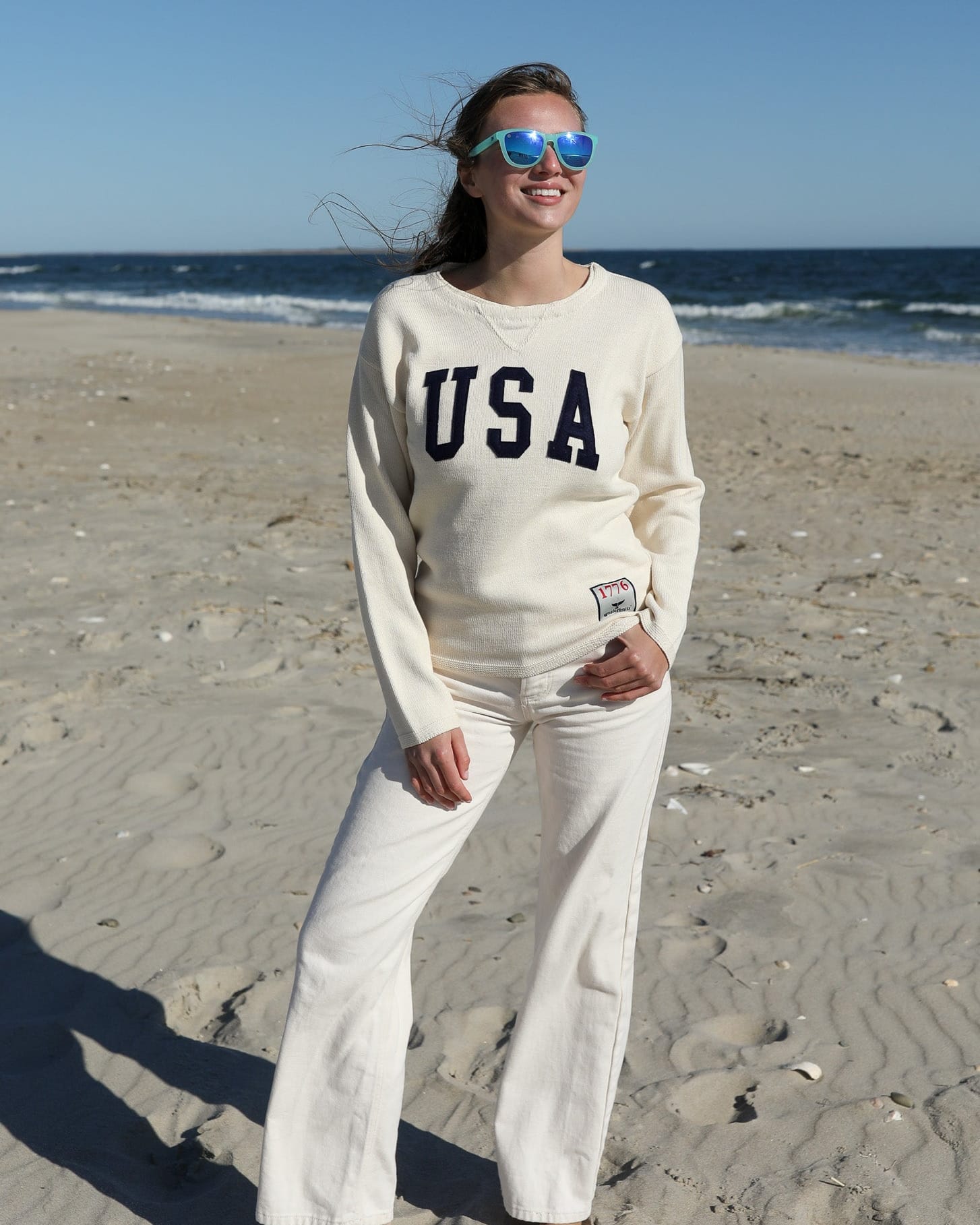 Whalerknits - New England Knitwear | American Made Knit Apparel & Blankets Sweaters USA HOMETOWN Sweater - Limited Collection