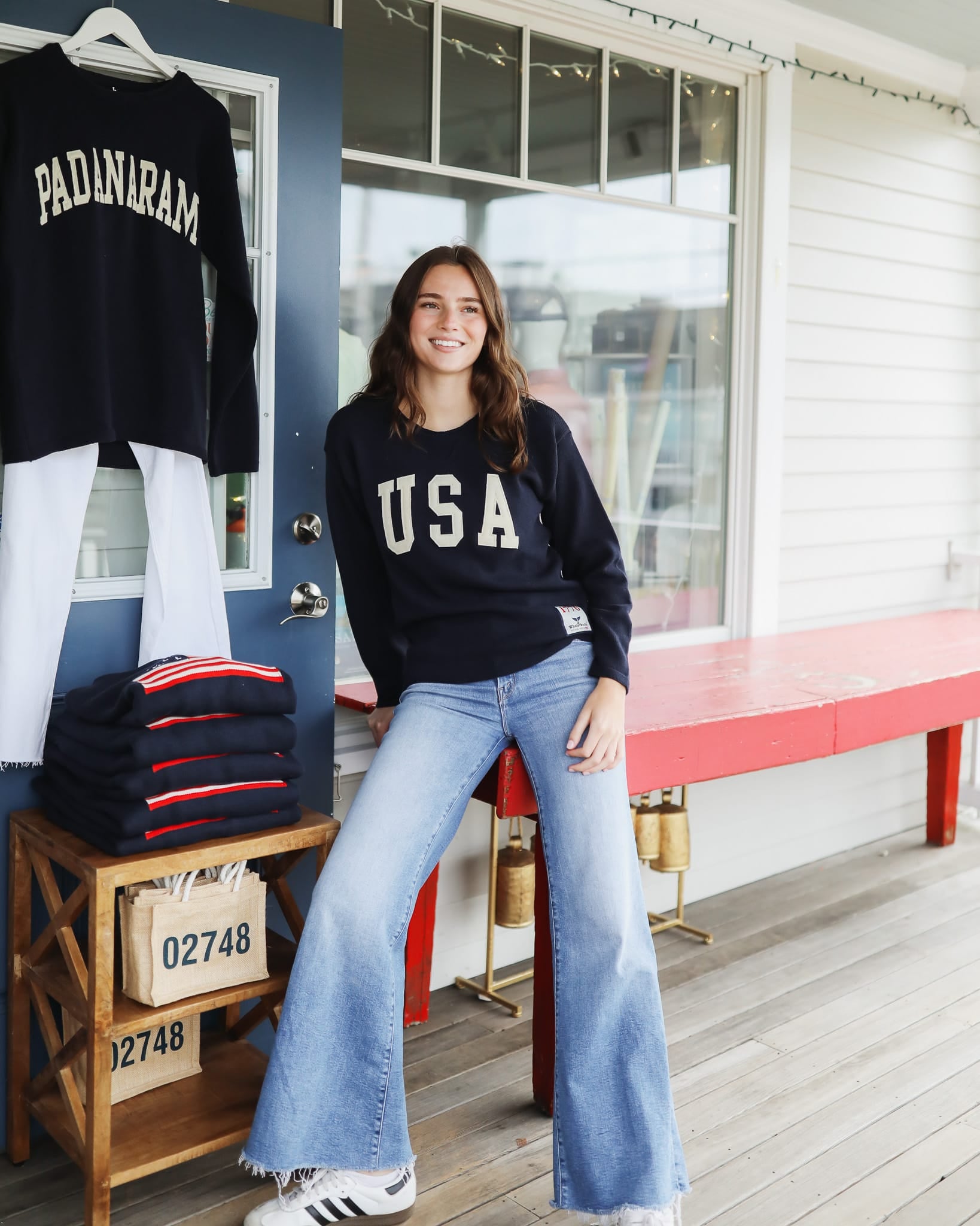 Whalerknits - New England Knitwear | American Made Knit Apparel & Blankets Sweaters USA HOMETOWN Sweater - Limited Collection