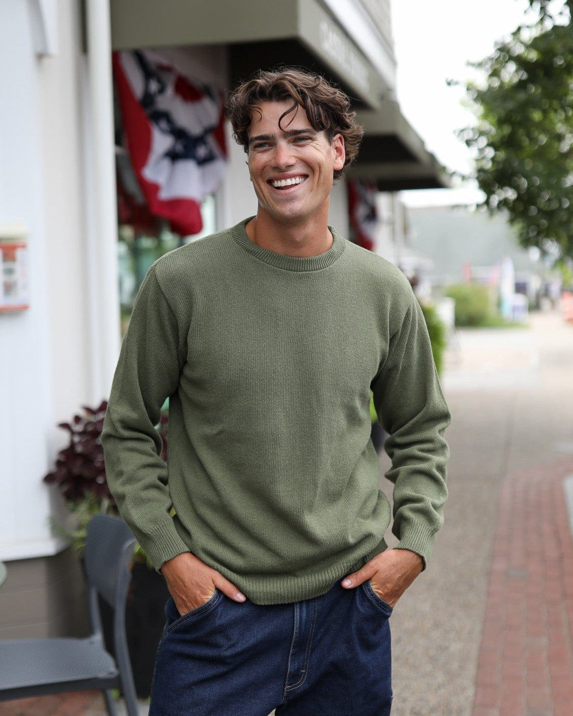 Whalerknits Shirts & Tops Chatham Crewneck Sweater