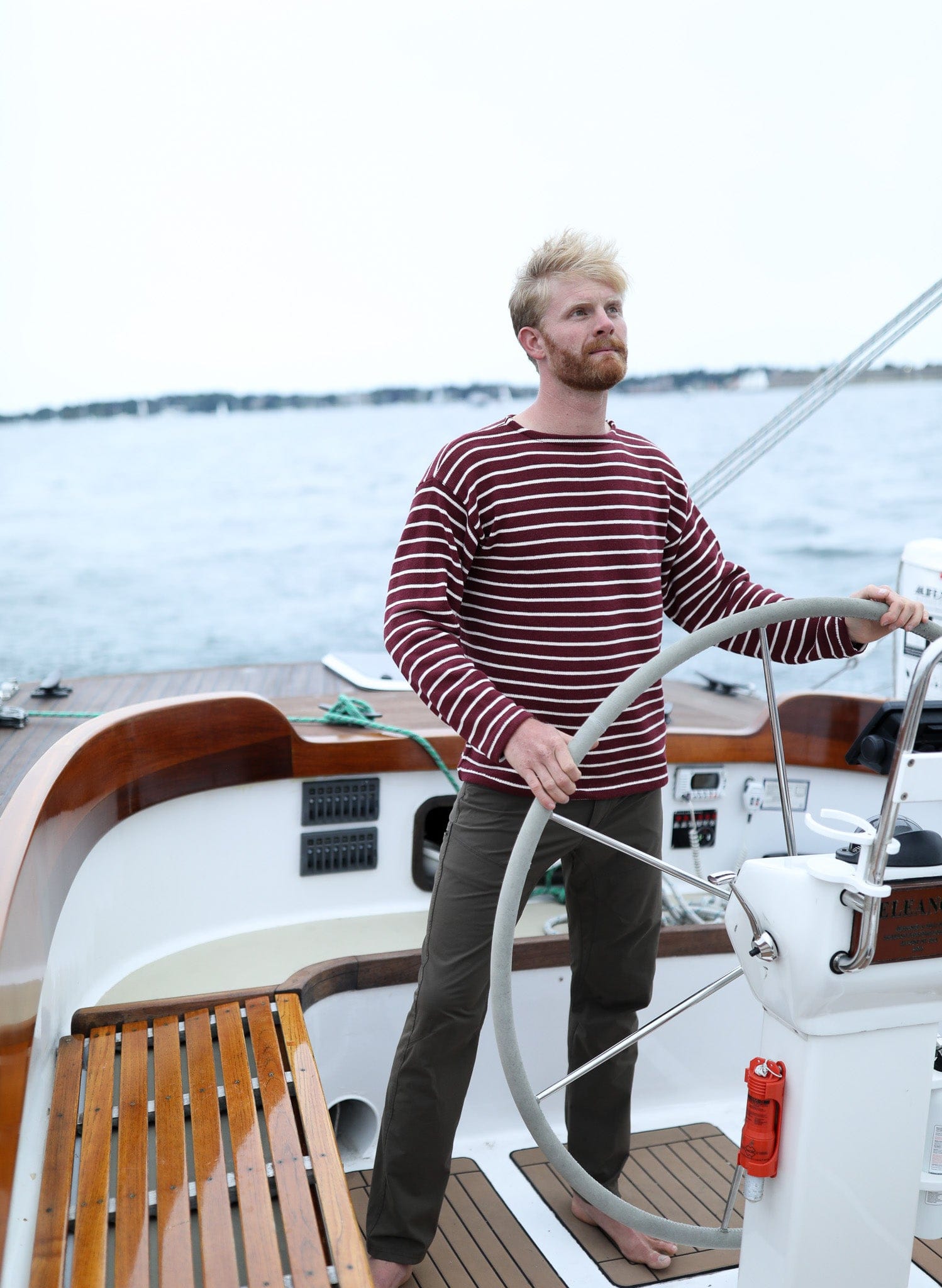 Nantucket Striped Boatneck - Cotton | Whalerknits