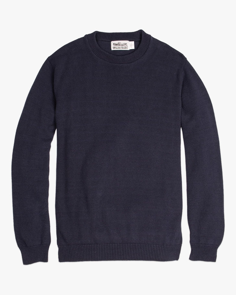 Whalerknits Shirts & Tops XS / Navy Chatham Crewneck Sweater
