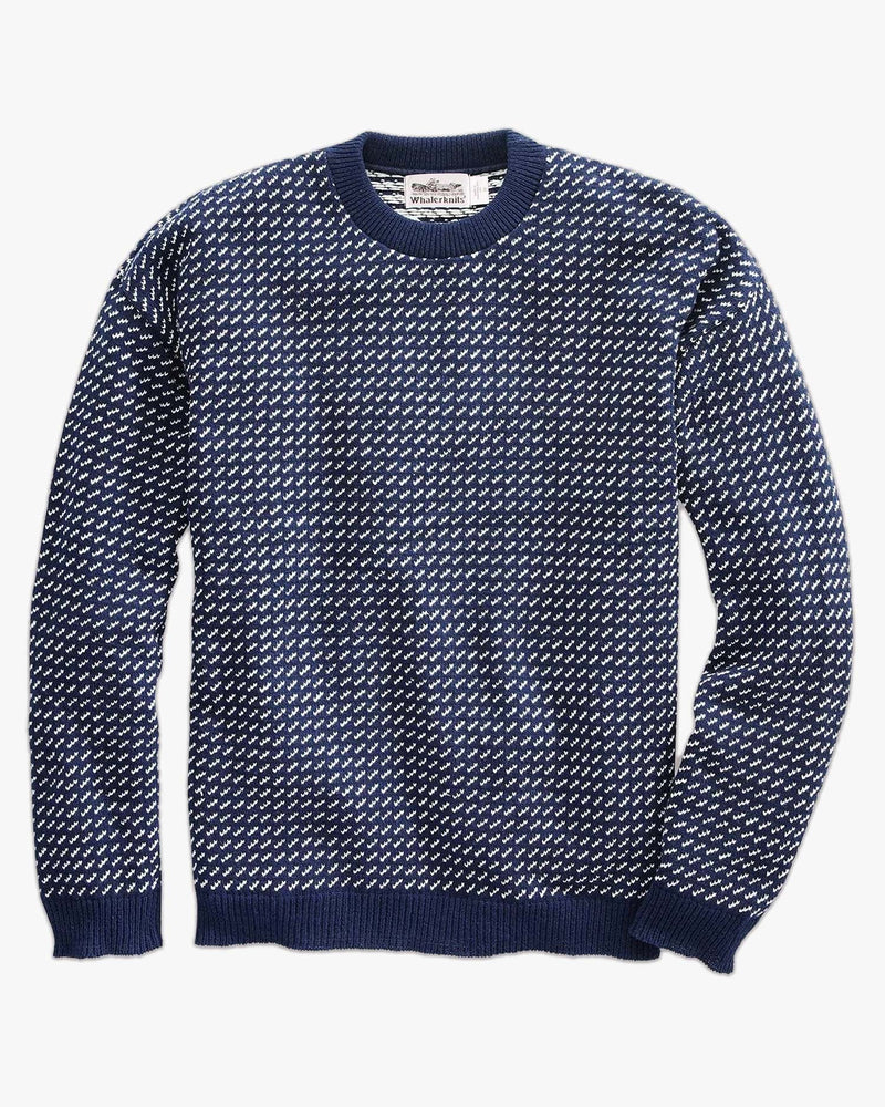 Whalerknits Sweaters Sakonnet Birdseye Crewneck Pullover
