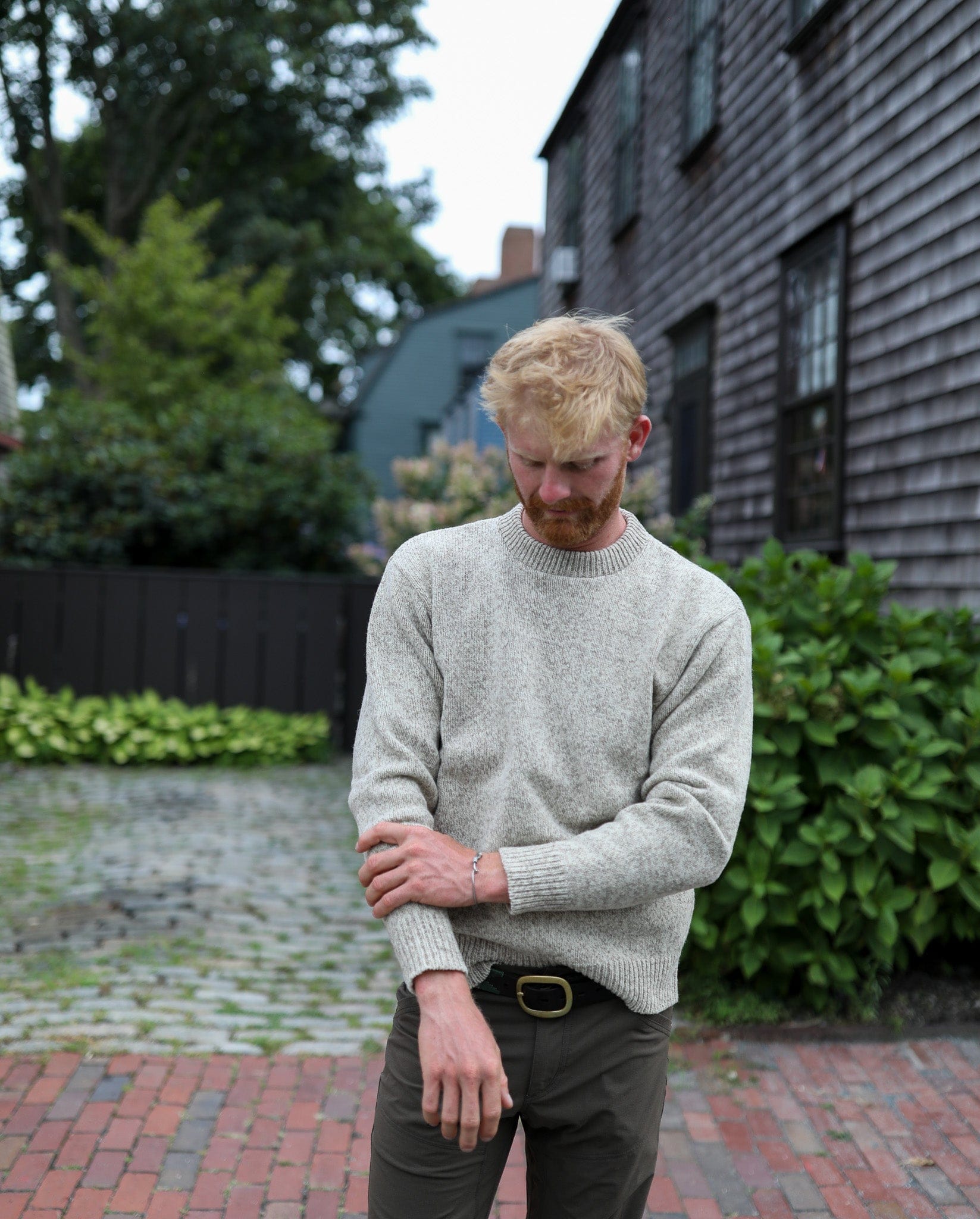 Whalerknits Sweaters Wellfleet Classic Crewneck Jersey - Wool Blend