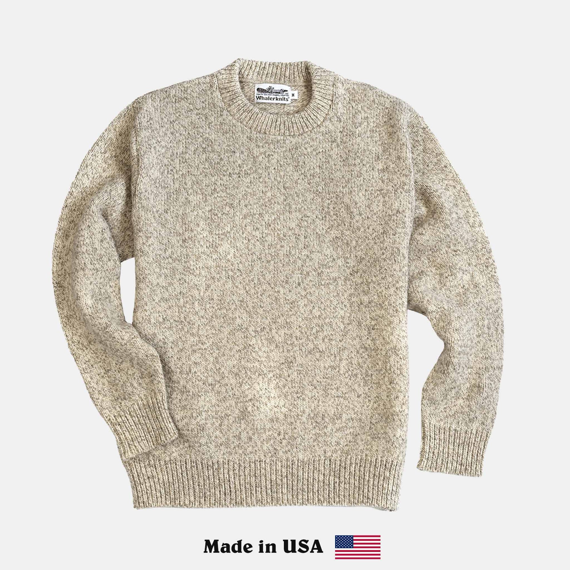 Whalerknits Sweaters Wellfleet Classic Crewneck Jersey - Wool Blend