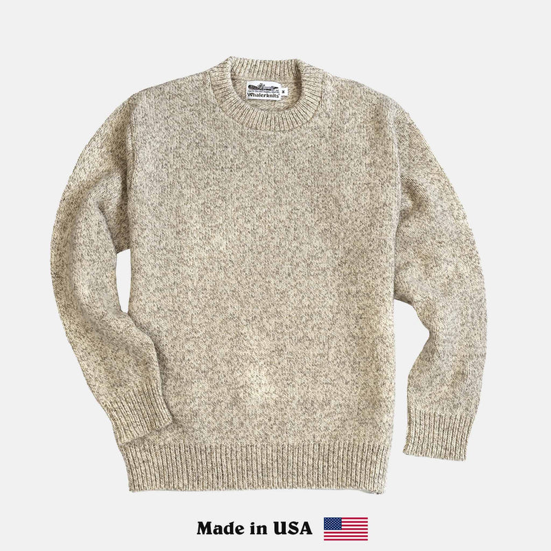 Whalerknits Sweaters Wellfleet Classic Crewneck Jersey - Wool Blend