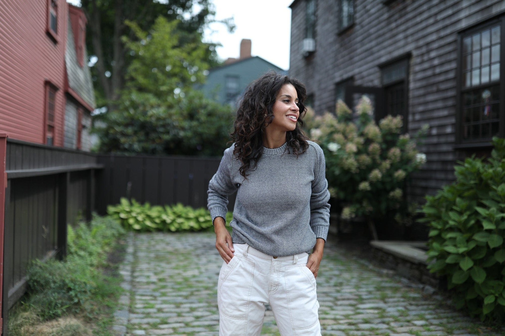 Whalerknits Sweaters Westport Crewneck Saddle Shoulder Pullover