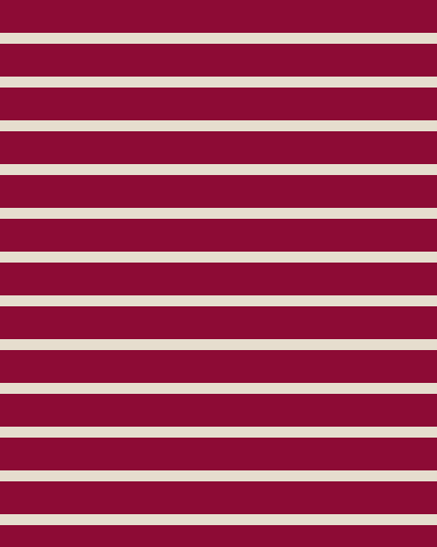 Whalerknits Nantucket Rollneck Sweater: Burgundy color swatch with narrow natural-colored horizontal stripes. #Color_Burgundy / Natural