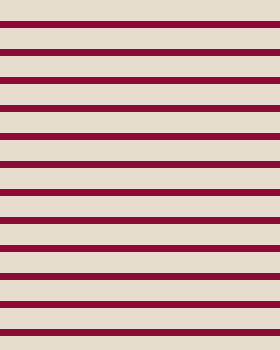 Whalerknits Nantucket Rollneck Sweater: Natural color swatch with narrow burgundy horizontal stripes. #Color_Natural / Burgundy