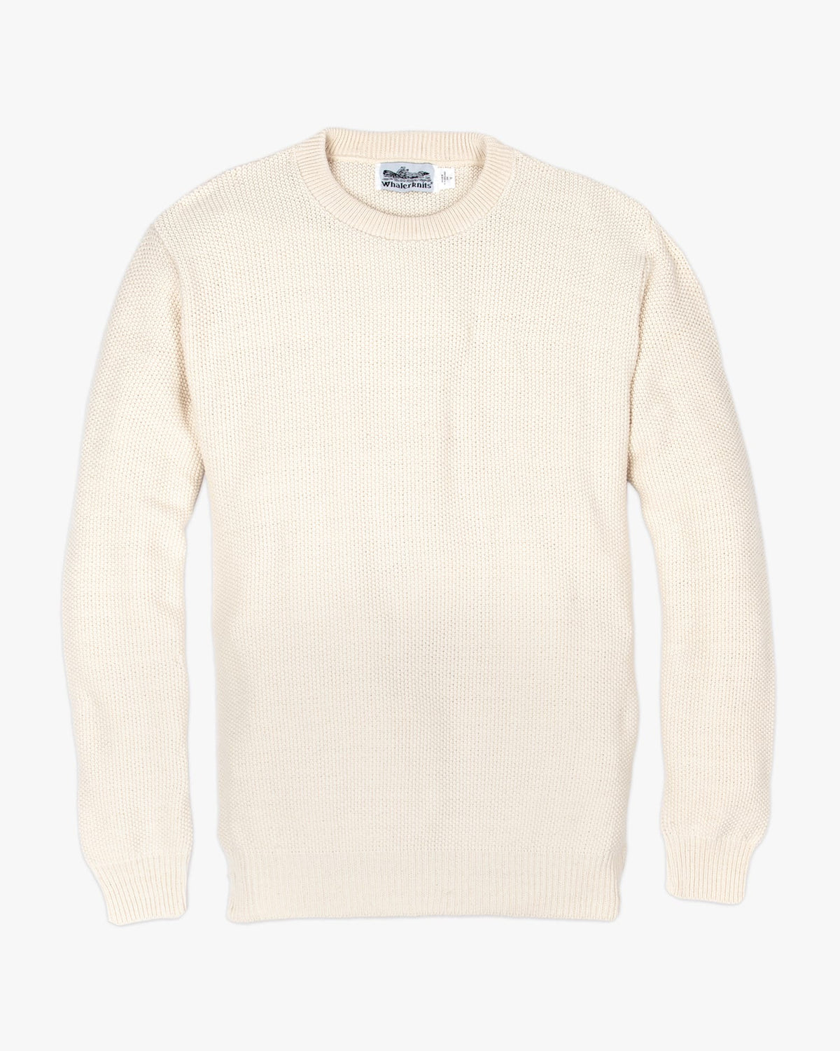 Whalerknits Sweaters XXS / Natural Duxbury Crewneck