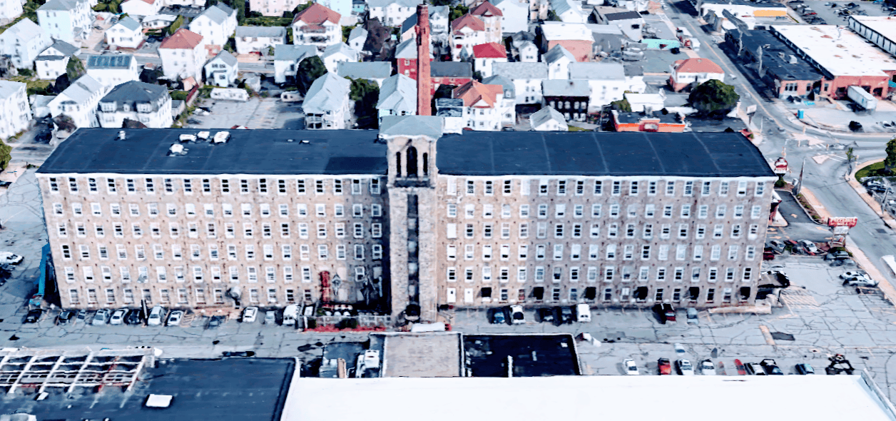 502 Bedford Street, Fall River — aerial