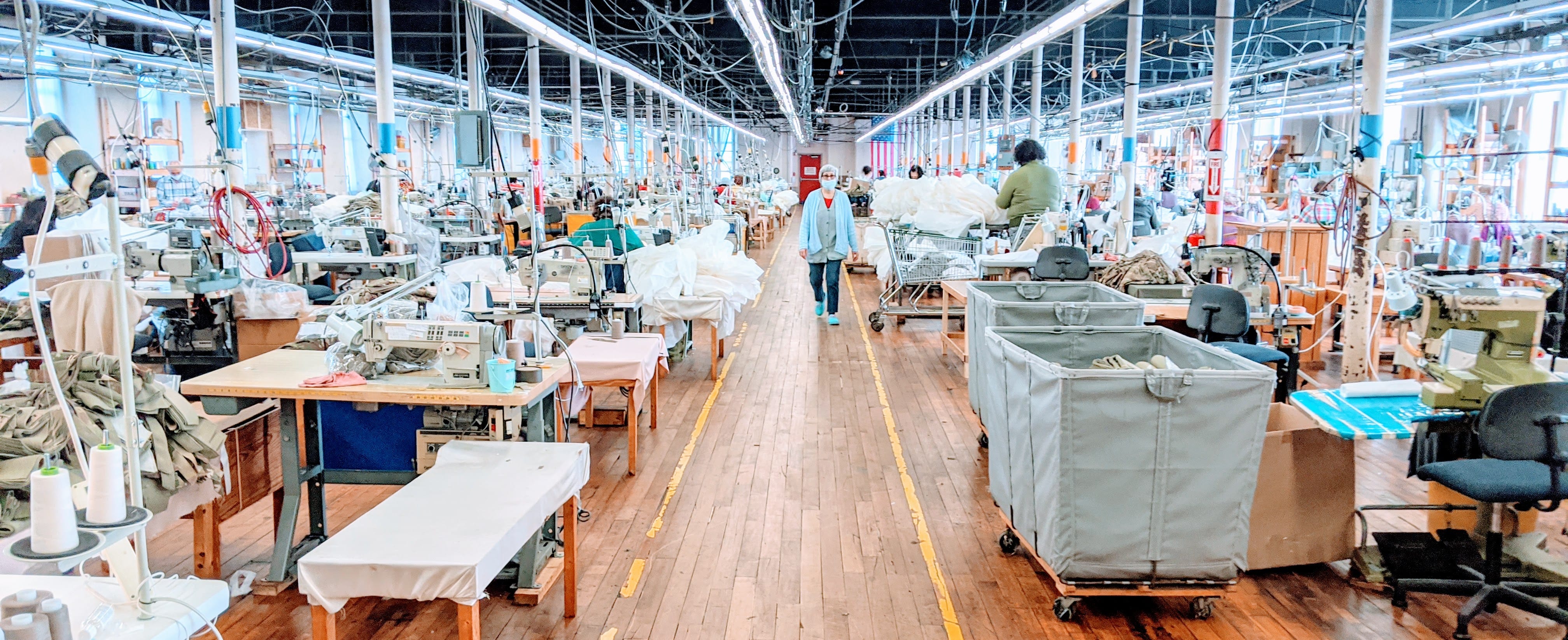 The Merrow factory floor, Fall River