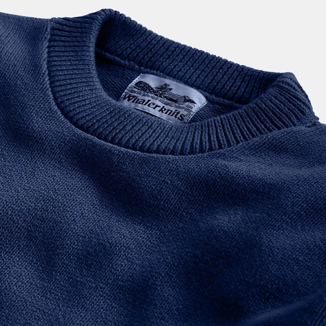 Chatham Classic Jersey Crewneck Sweater - Merrow Knits - USA made Knit Products