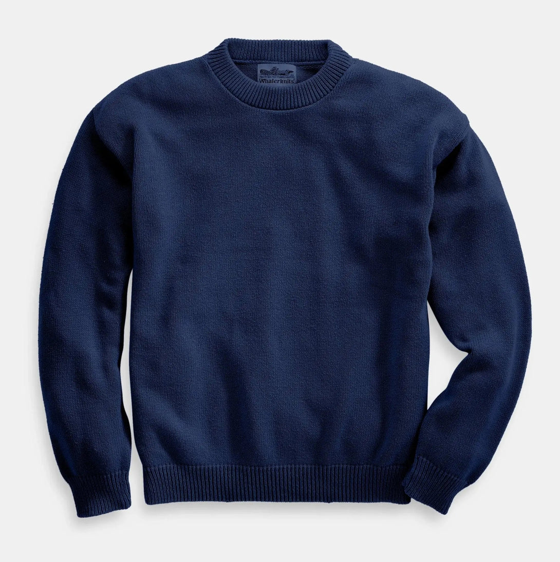 Chatham Classic Jersey Crewneck Sweater - Merrow Knits - USA made Knit Products