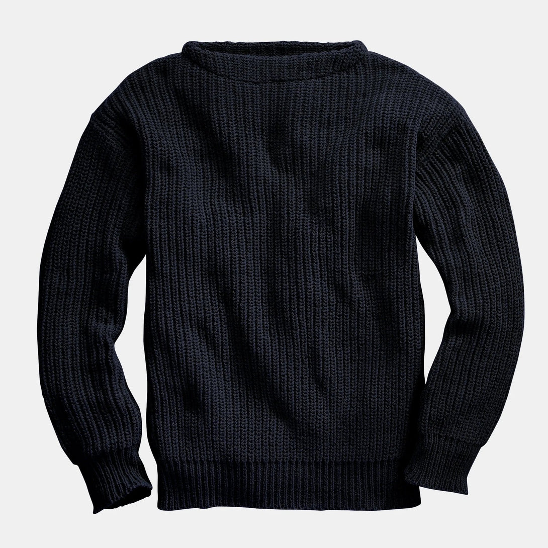 Newport Boatneck Sweater - Merrow Knits - USA made Knit Products