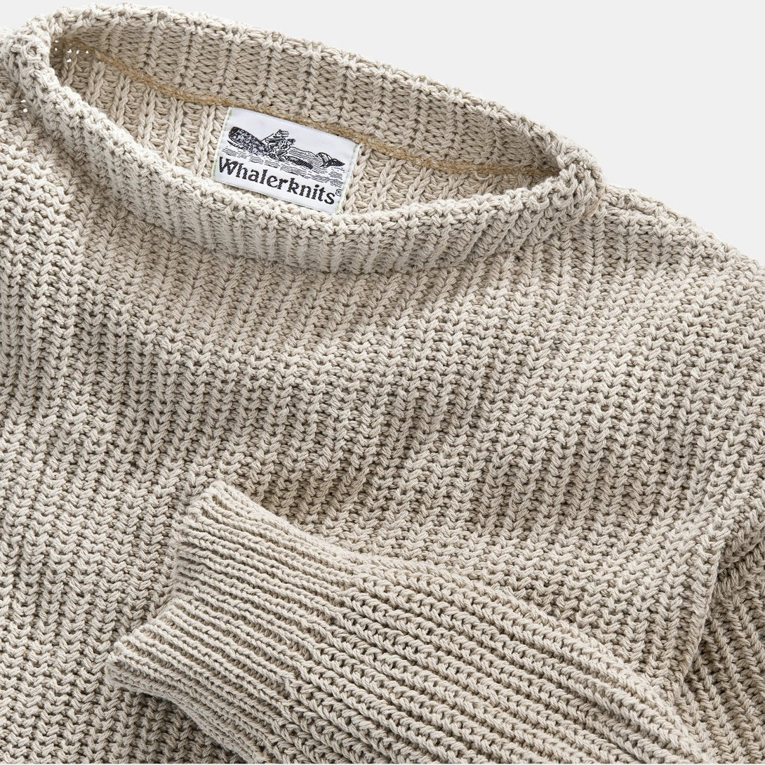 Newport Boatneck Sweater - Merrow Knits - USA made Knit Products