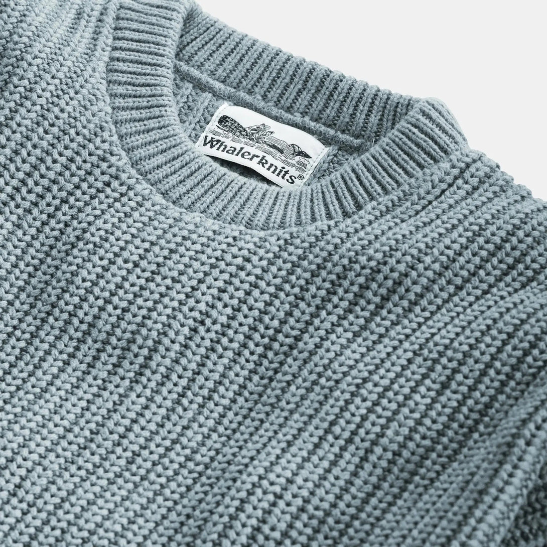 Newport Crewneck Sweater - Merrow Knits - USA made Knit Products