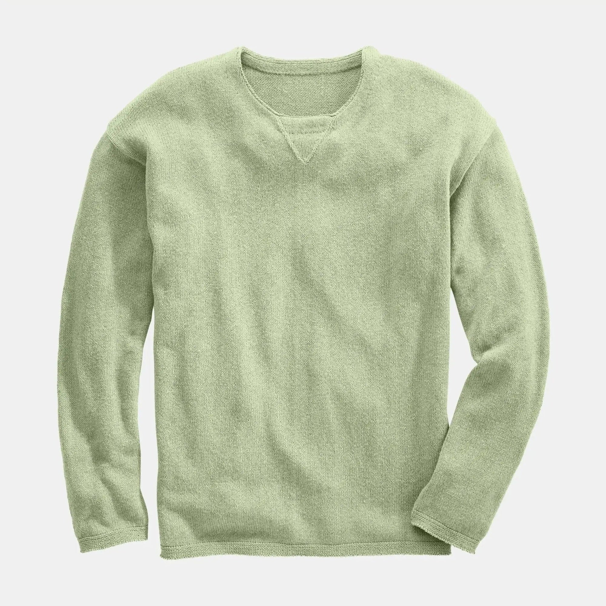 Whalerknits Shirts & Tops XS / Seafoam Chatham Jersey Sweatshirt Pullover #Color_Seafoam