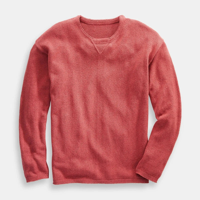 Whalerknits Shirts & Tops XXS / Nantucket Red Chatham Jersey Sweatshirt Pullover #Color_Nantucket Red